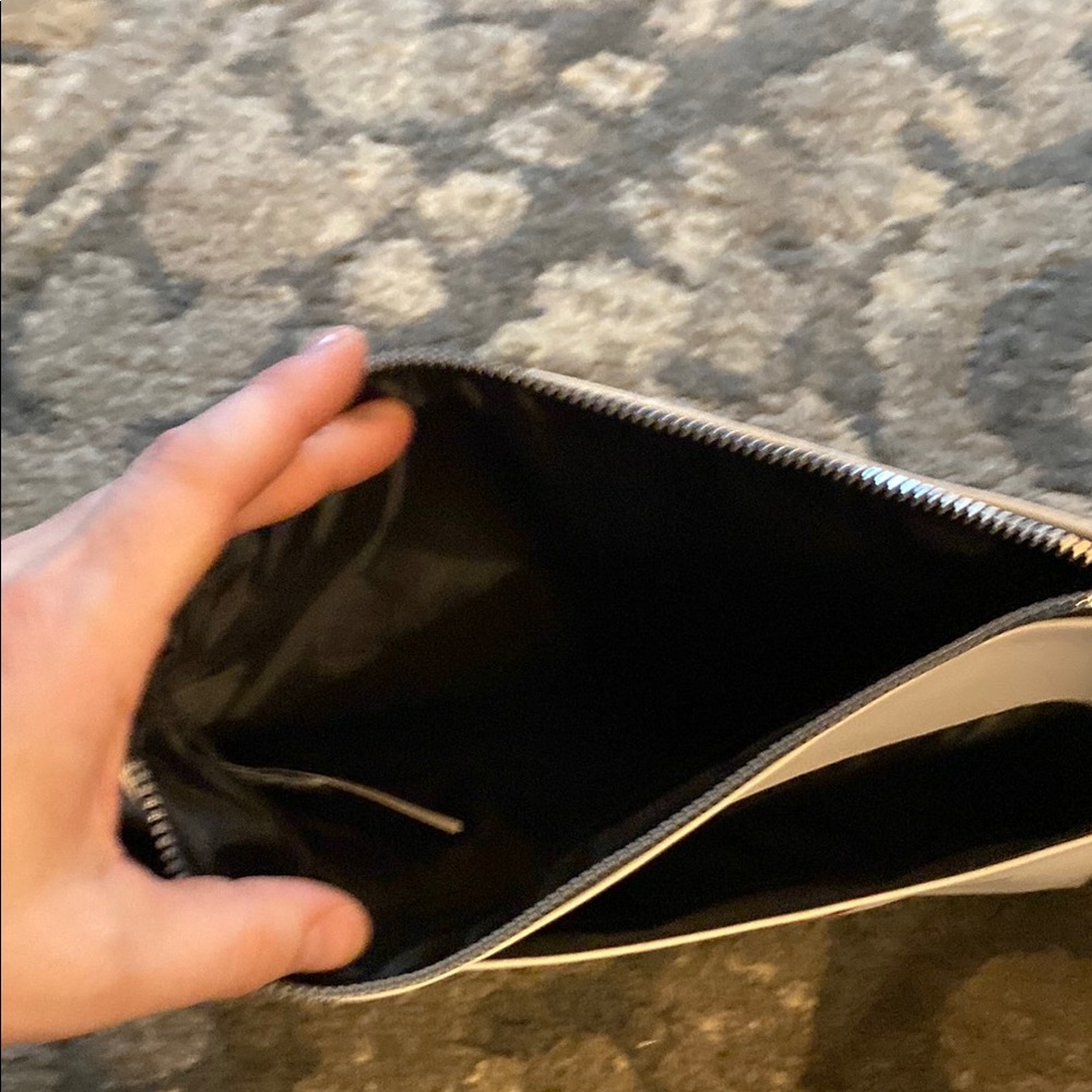 White and Black Cosmetic/Toiletry Bag - Picture 4 of 5